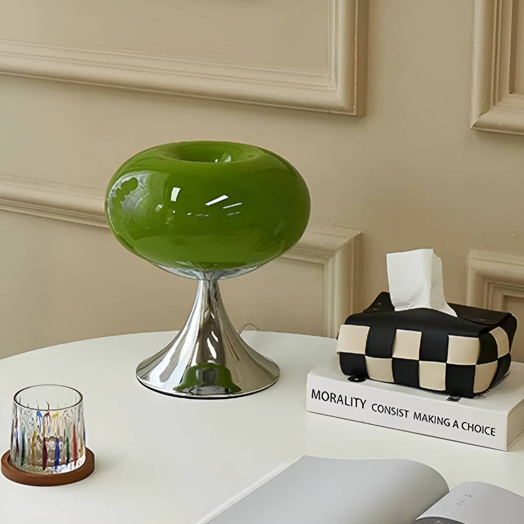 Donut glasbordlampe