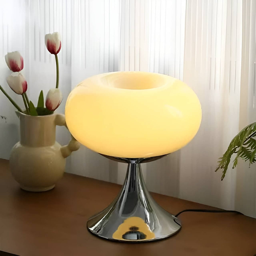 Donut glasbordlampe