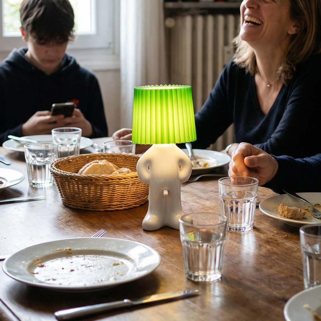 HERR – Genopladelig LED Bordlampe