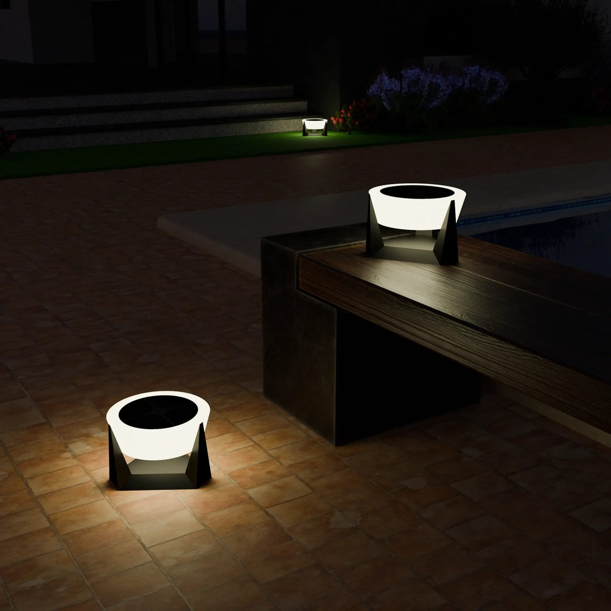 Solara udendørslampe