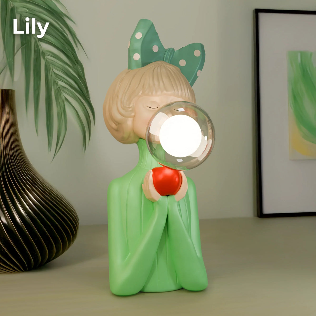 Bubble Girls lampe