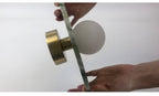 Marble væg- og loftlampe