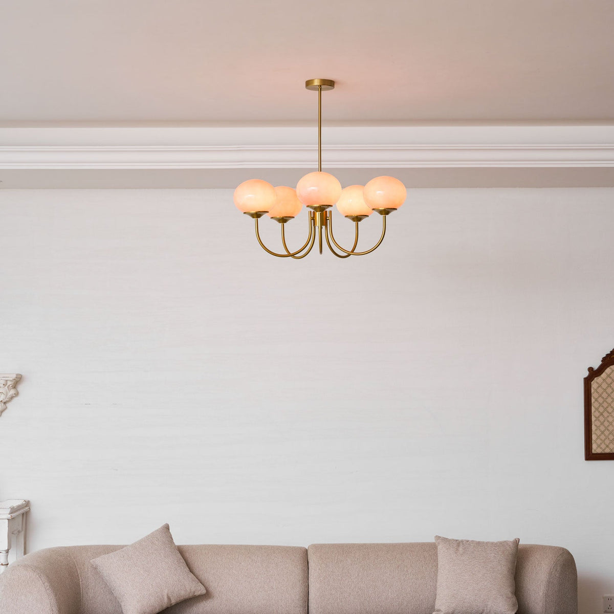 Marshmallow loftlampe