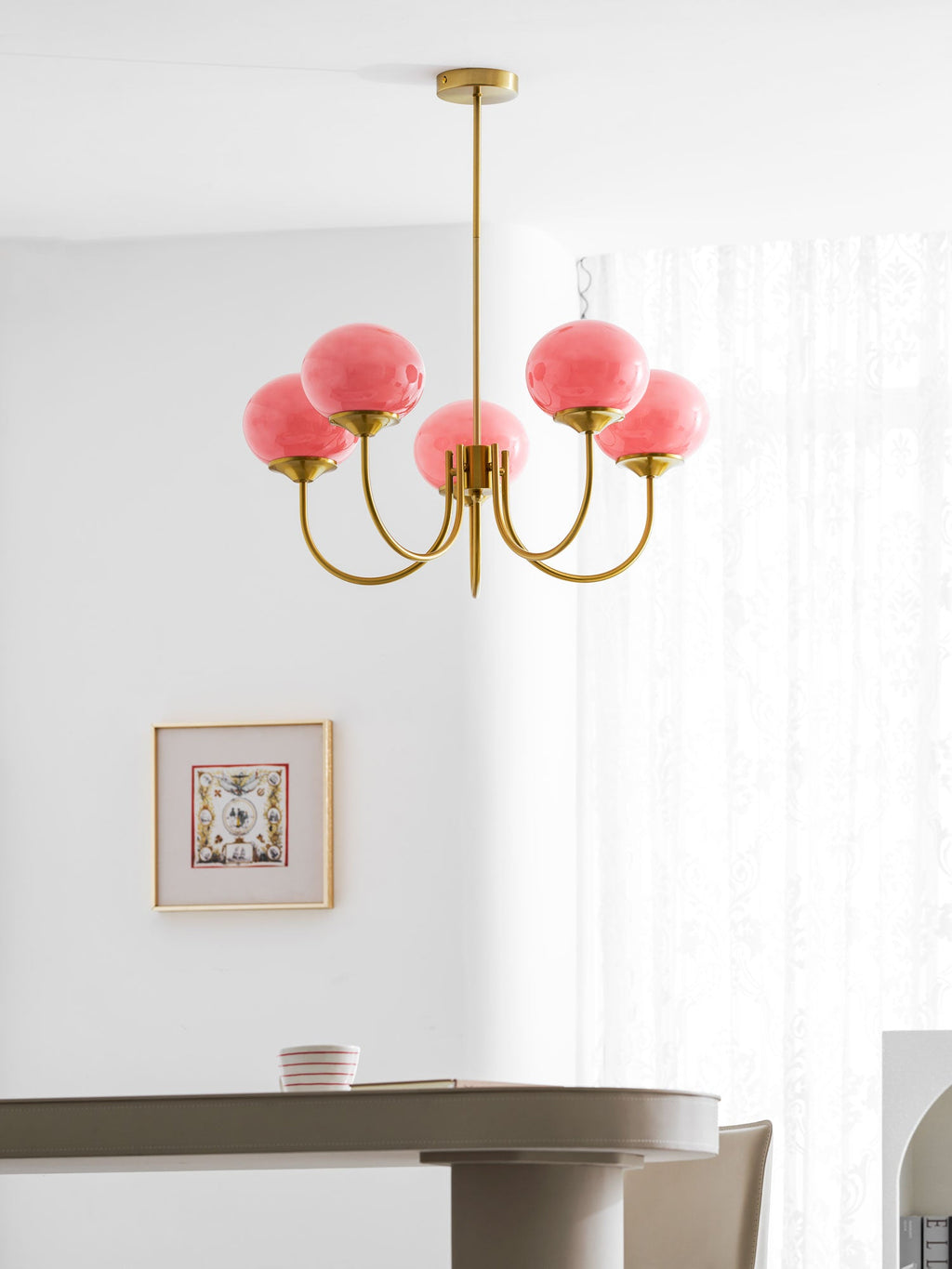 Marshmallow loftlampe