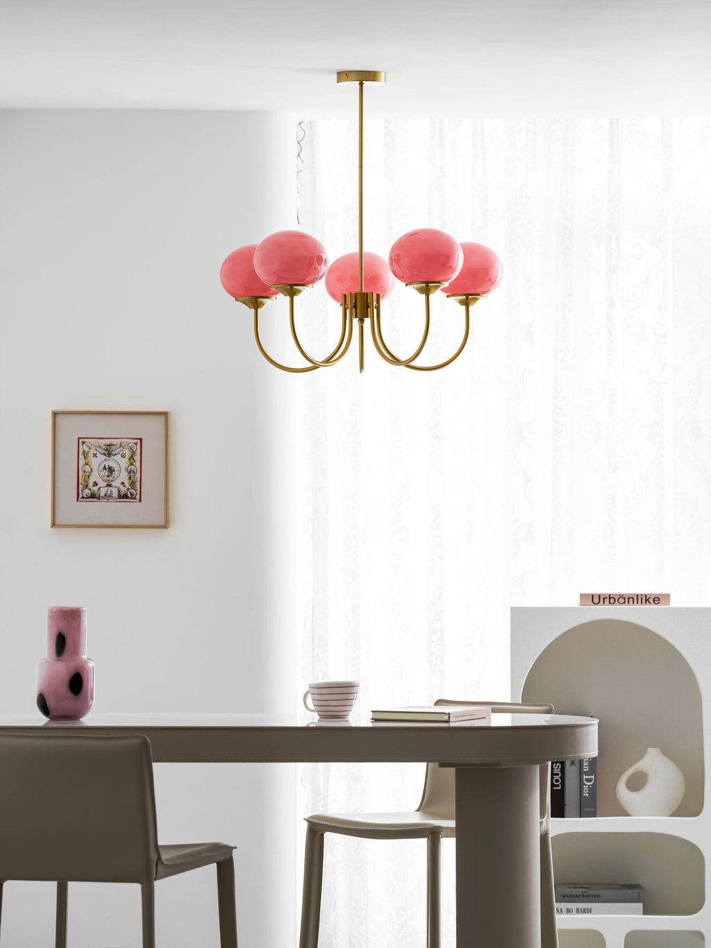 Marshmallow loftlampe