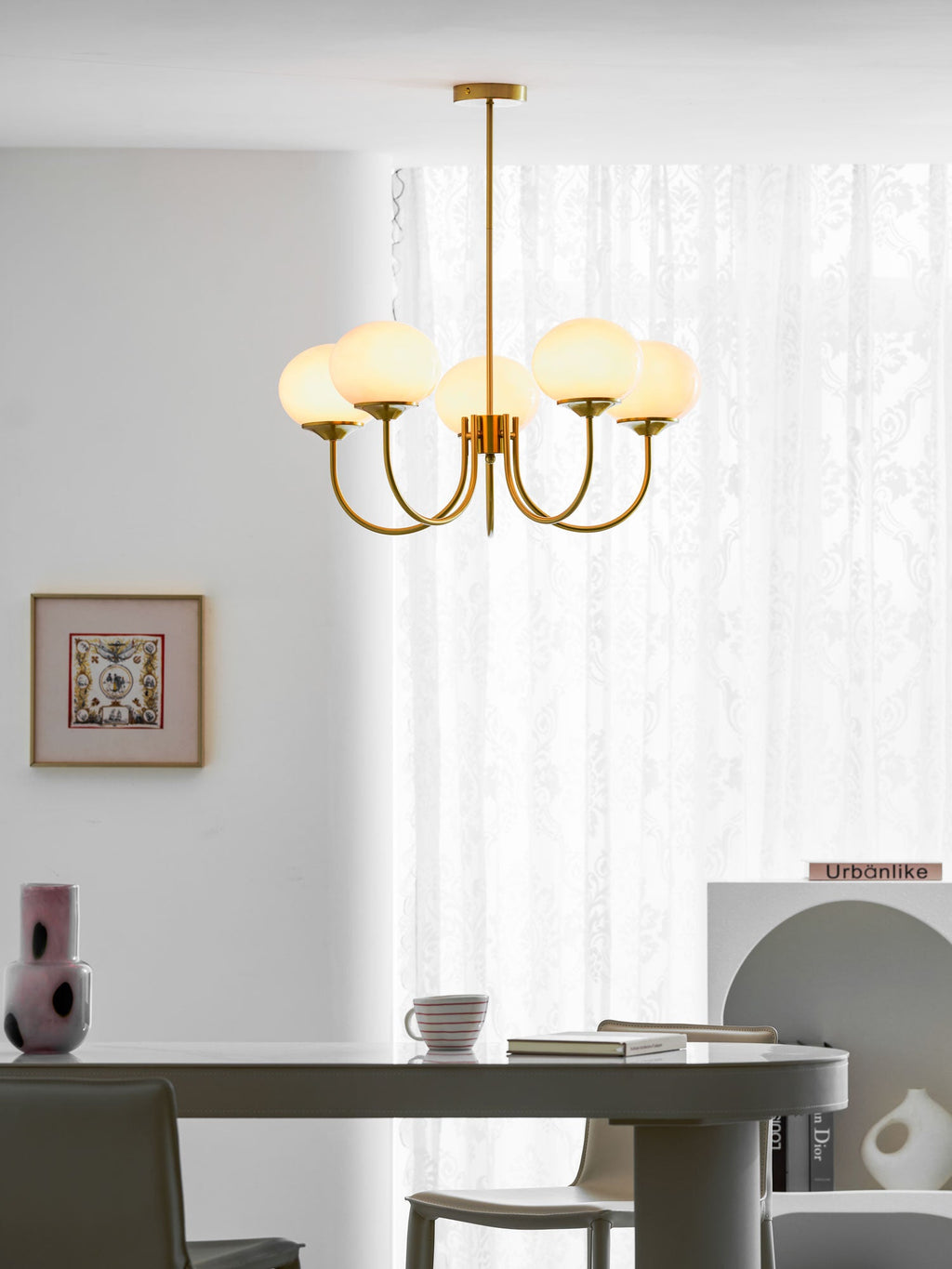 Marshmallow loftlampe
