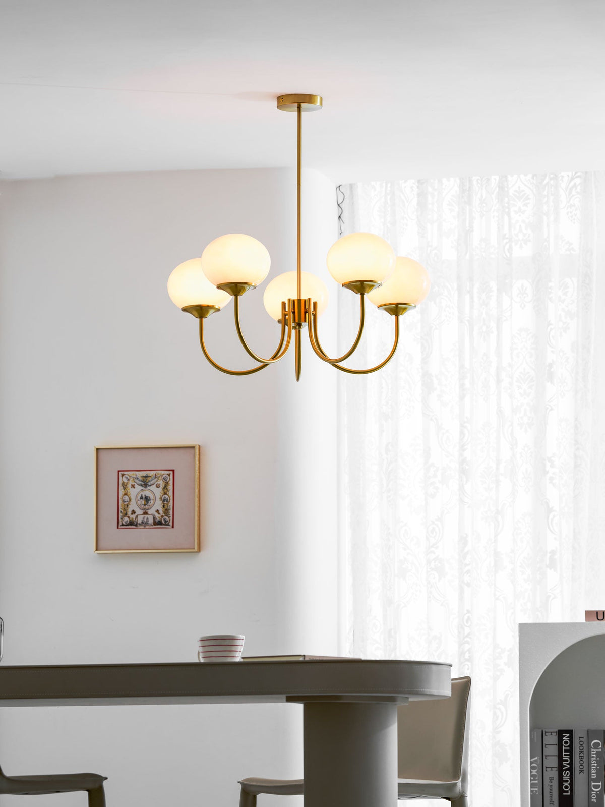 Marshmallow loftlampe