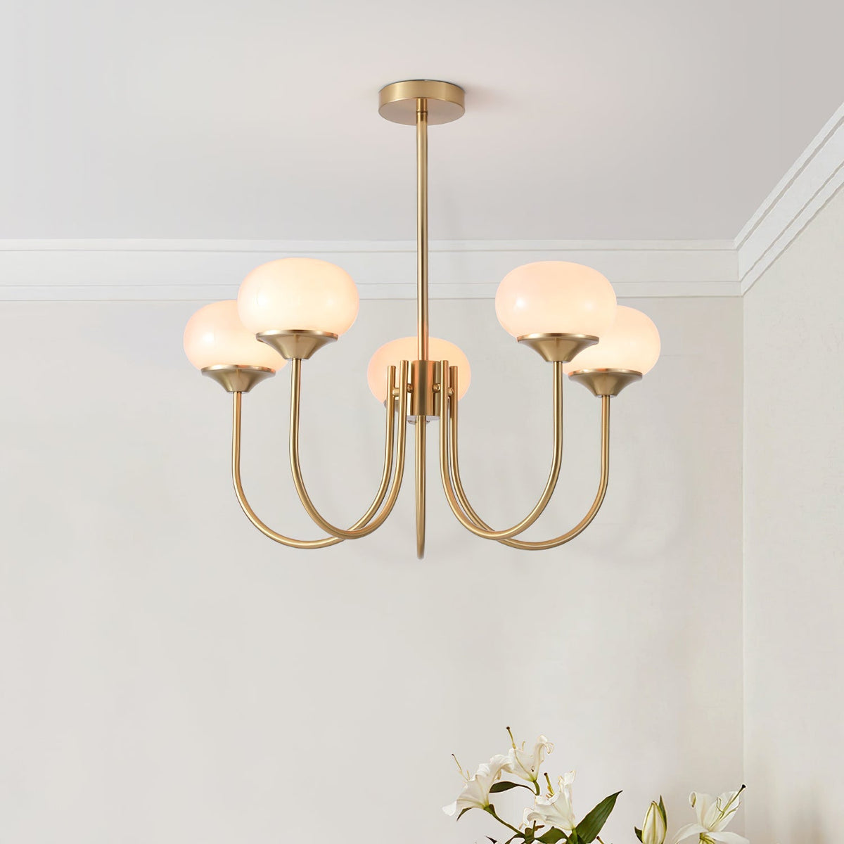 Marshmallow loftlampe