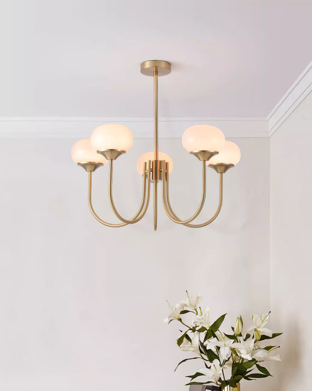 Marshmallow loftlampe