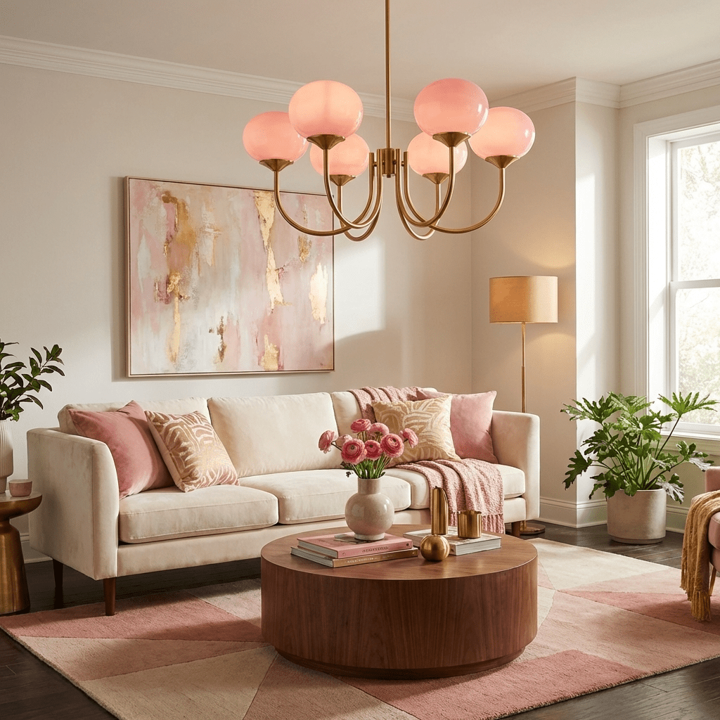 Marshmallow loftlampe