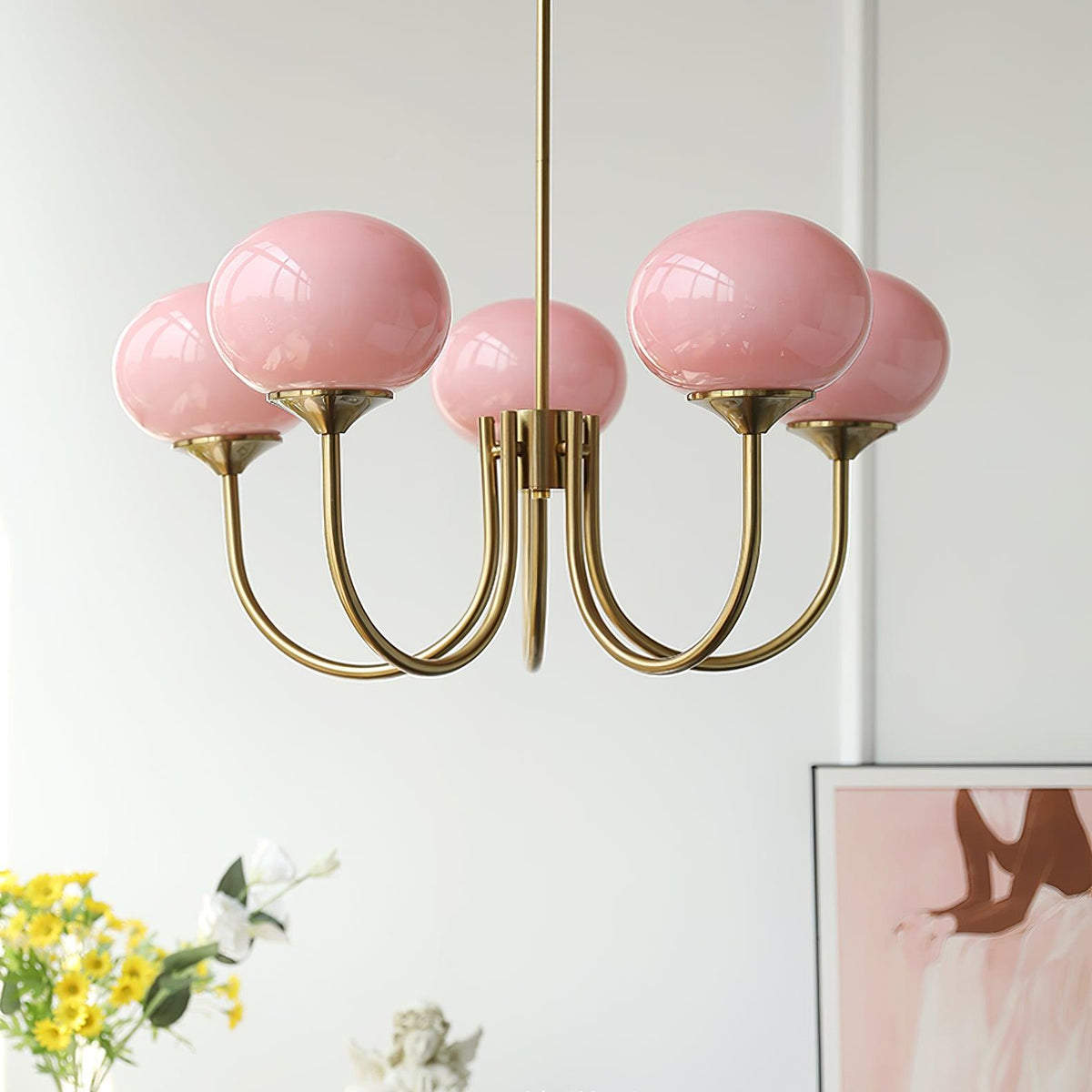 Marshmallow loftlampe
