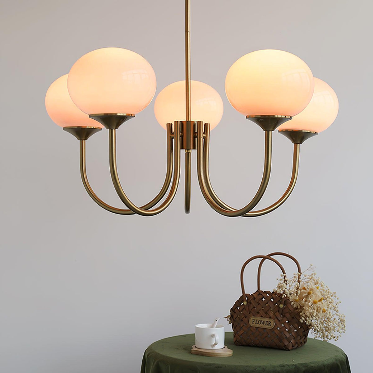 Marshmallow loftlampe