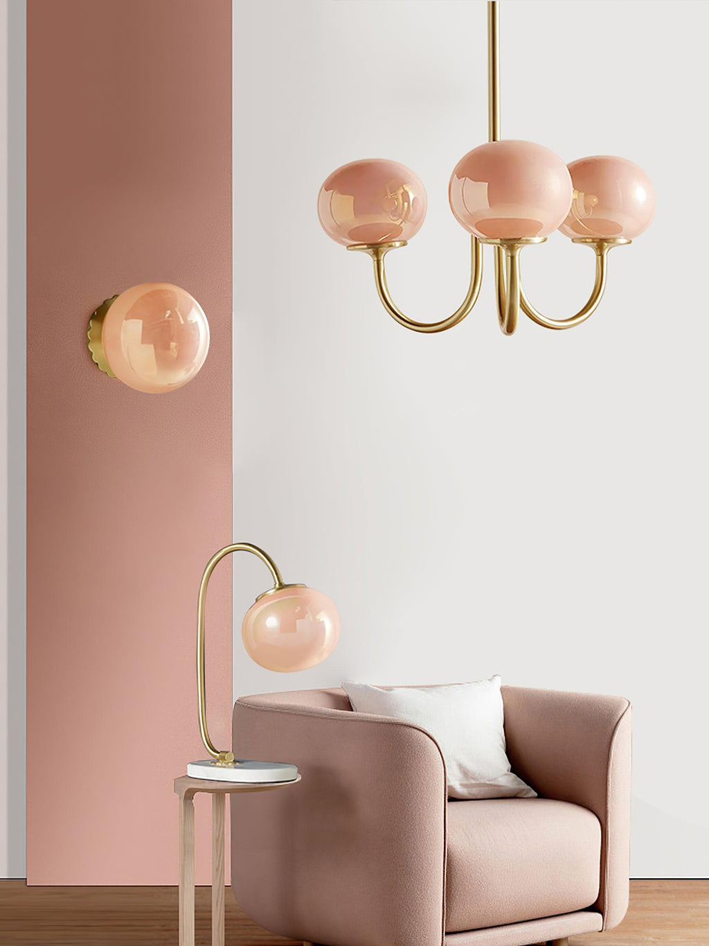 Marshmallow loftlampe