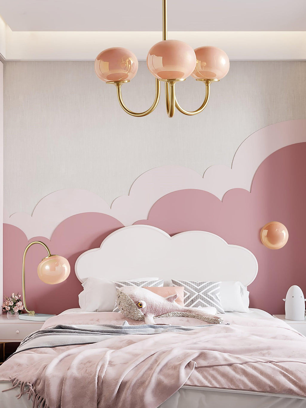 Marshmallow loftlampe