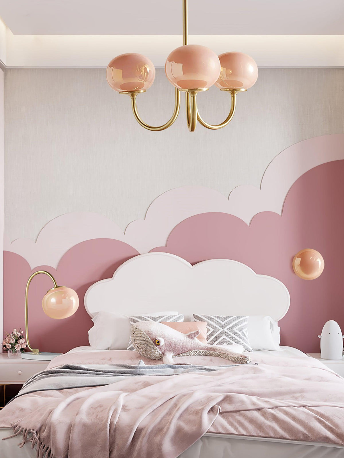 Marshmallow loftlampe