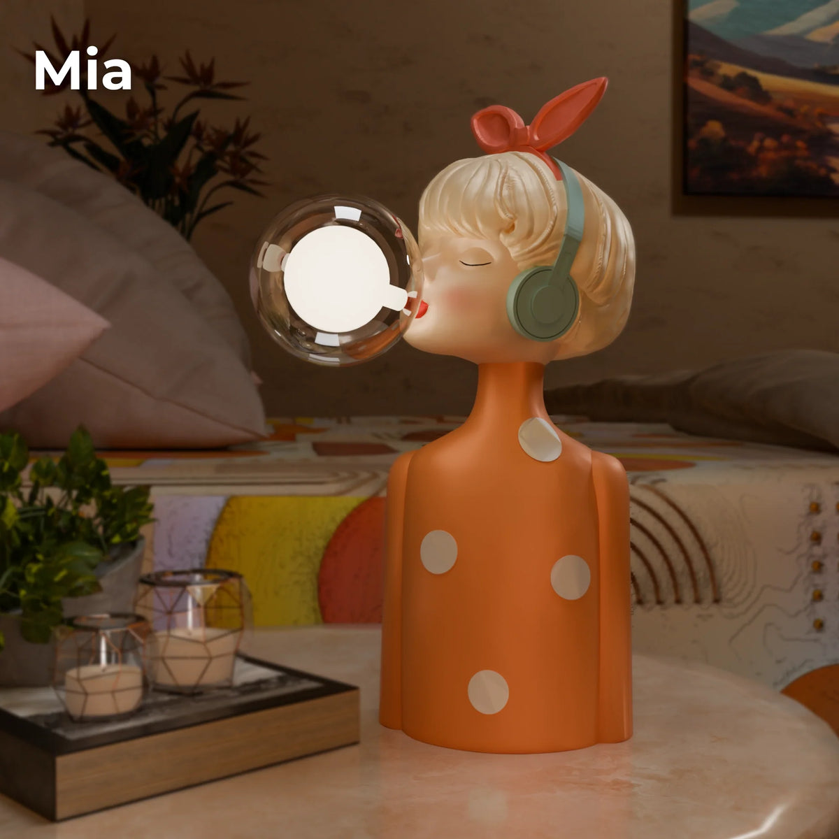 Bubble Girls lampe