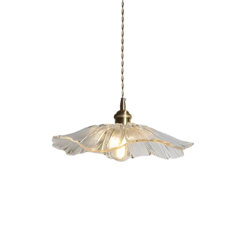 BLOSSOM – Pendellampe Glas Blomsterform