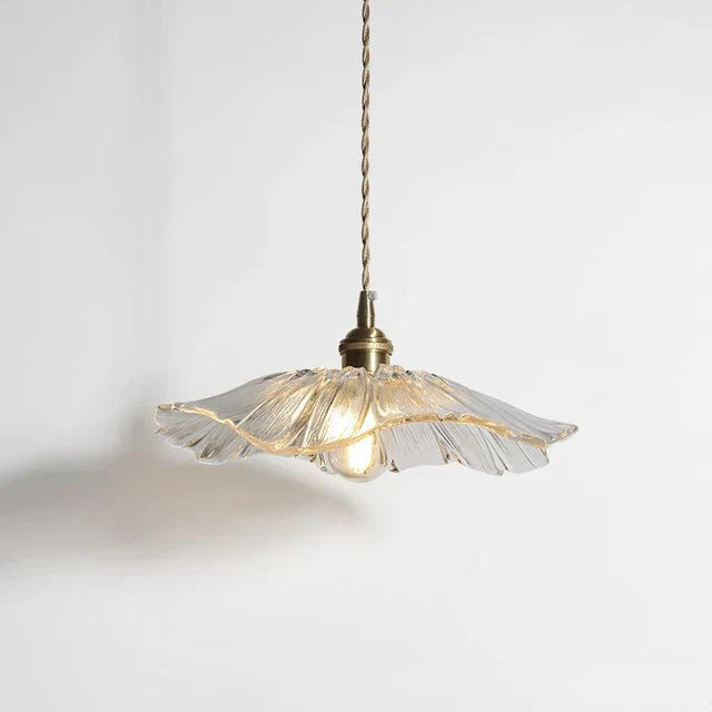BLOSSOM – Pendellampe Glas Blomsterform