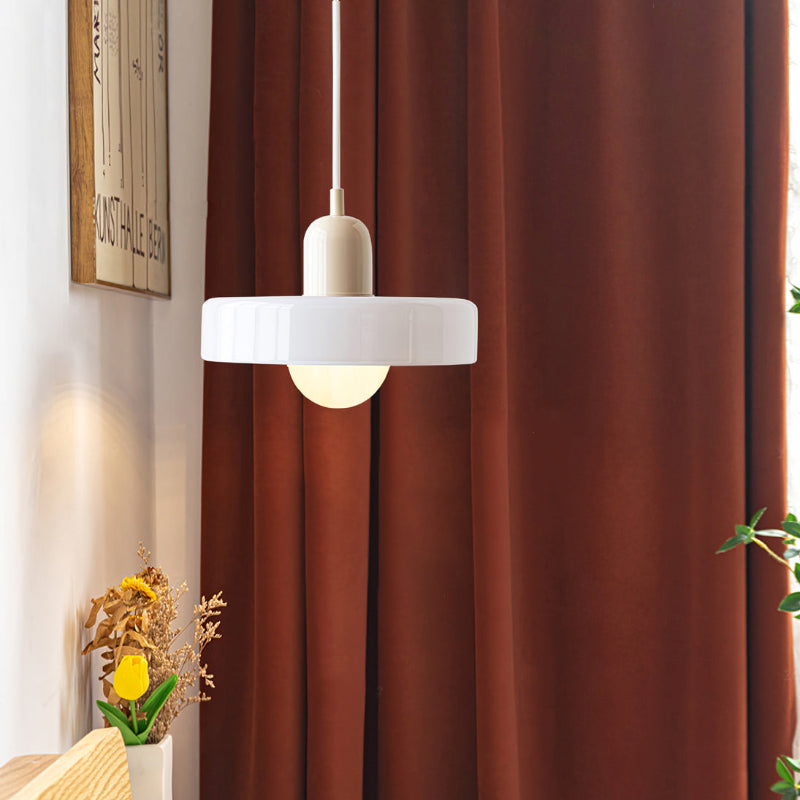 BAUHAUS – Pendellampe Glas Farvet