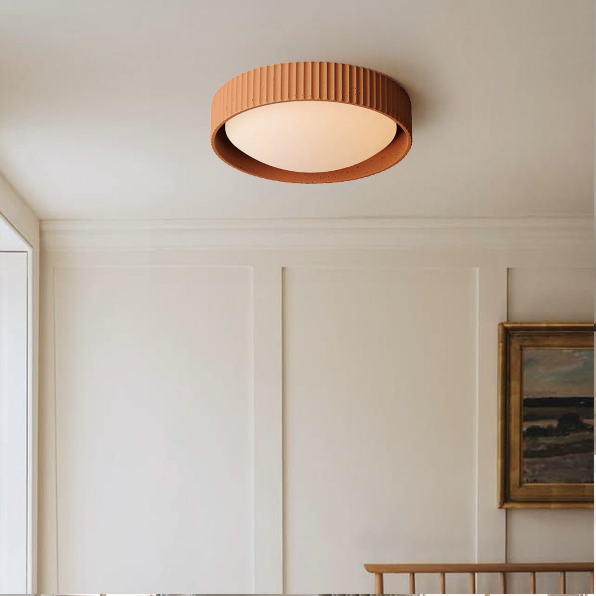Minimalistisk LED loftlampe