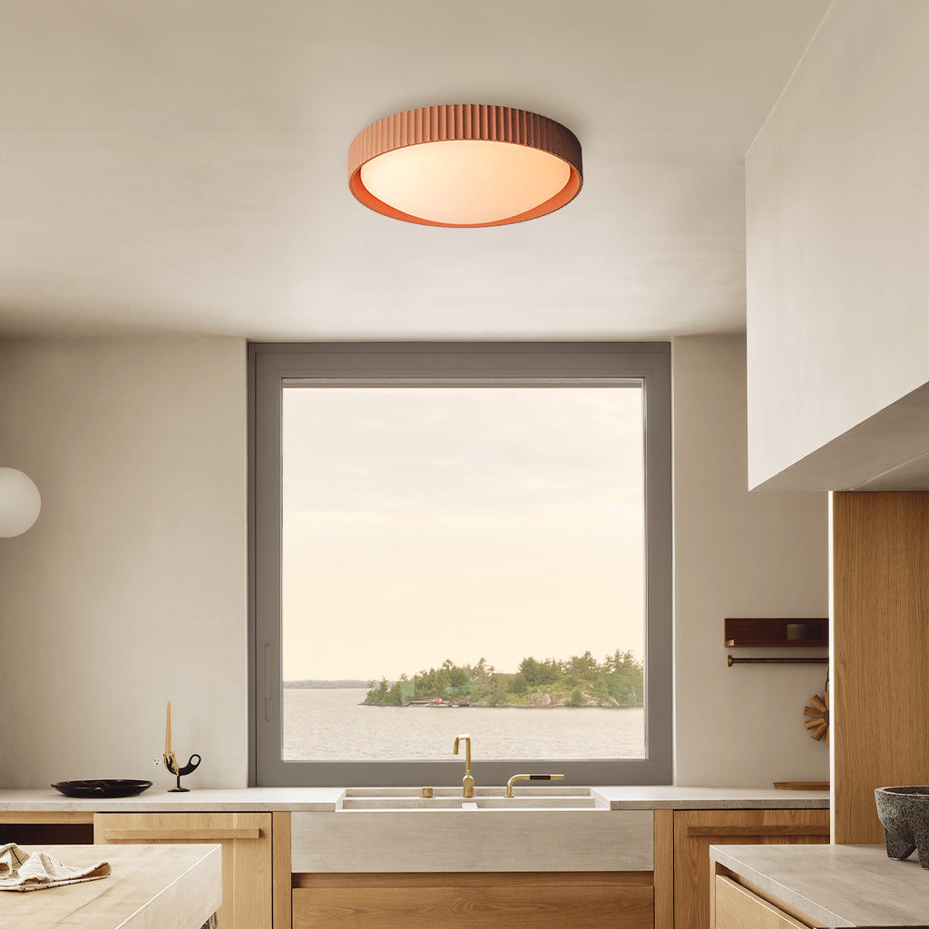 Minimalistisk LED loftlampe