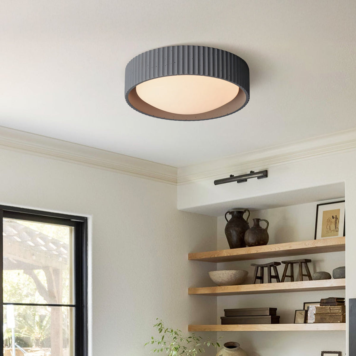 Minimalistisk LED loftlampe