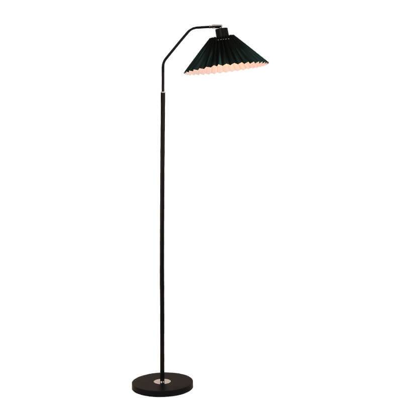 Plisseret gulvlampe
