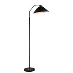 Plisseret gulvlampe