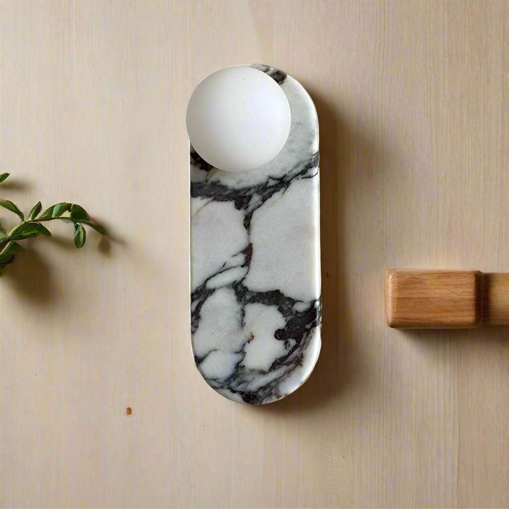 Marble væglampe
