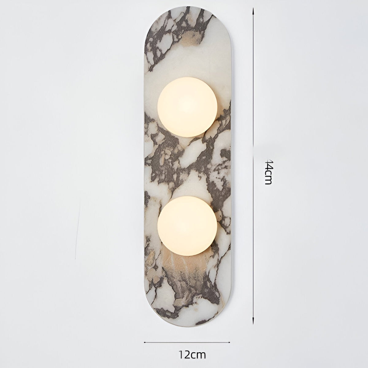 Marble væglampe