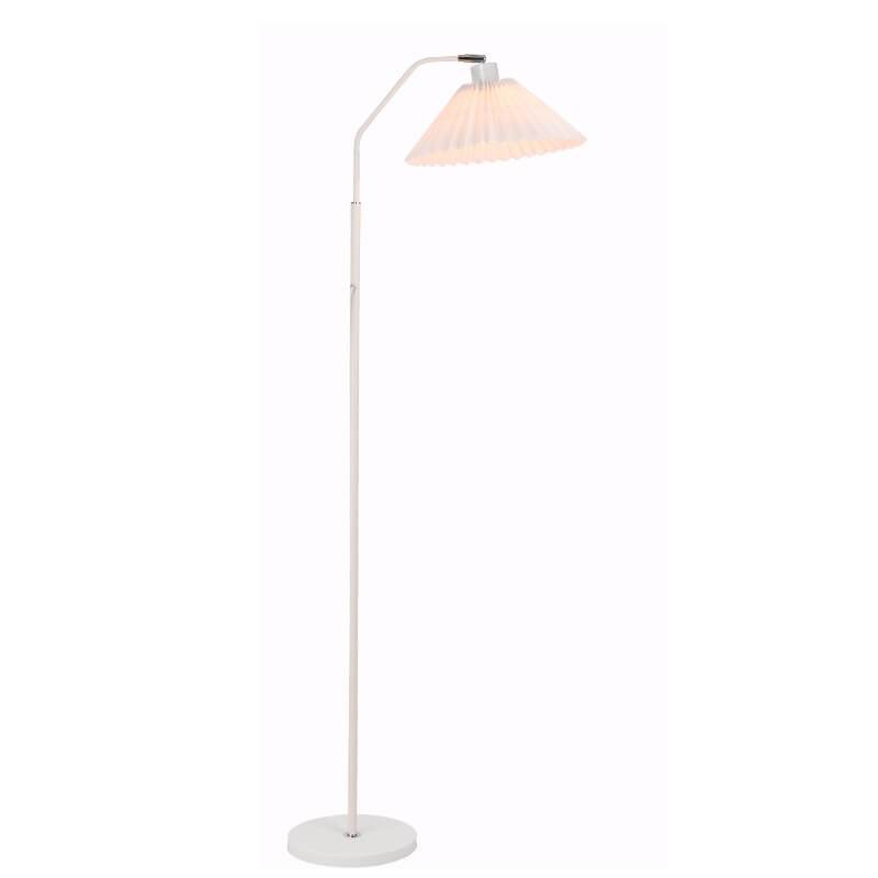 Plisseret gulvlampe