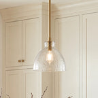ONDINE – Hamret Glas Pendellampe