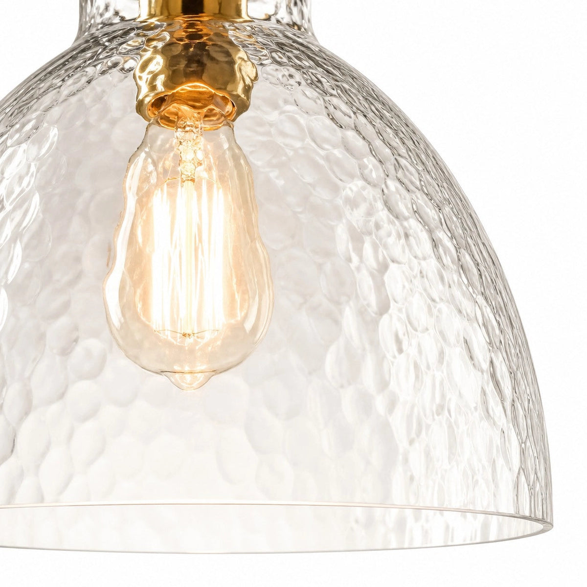 ONDINE – Hamret Glas Pendellampe