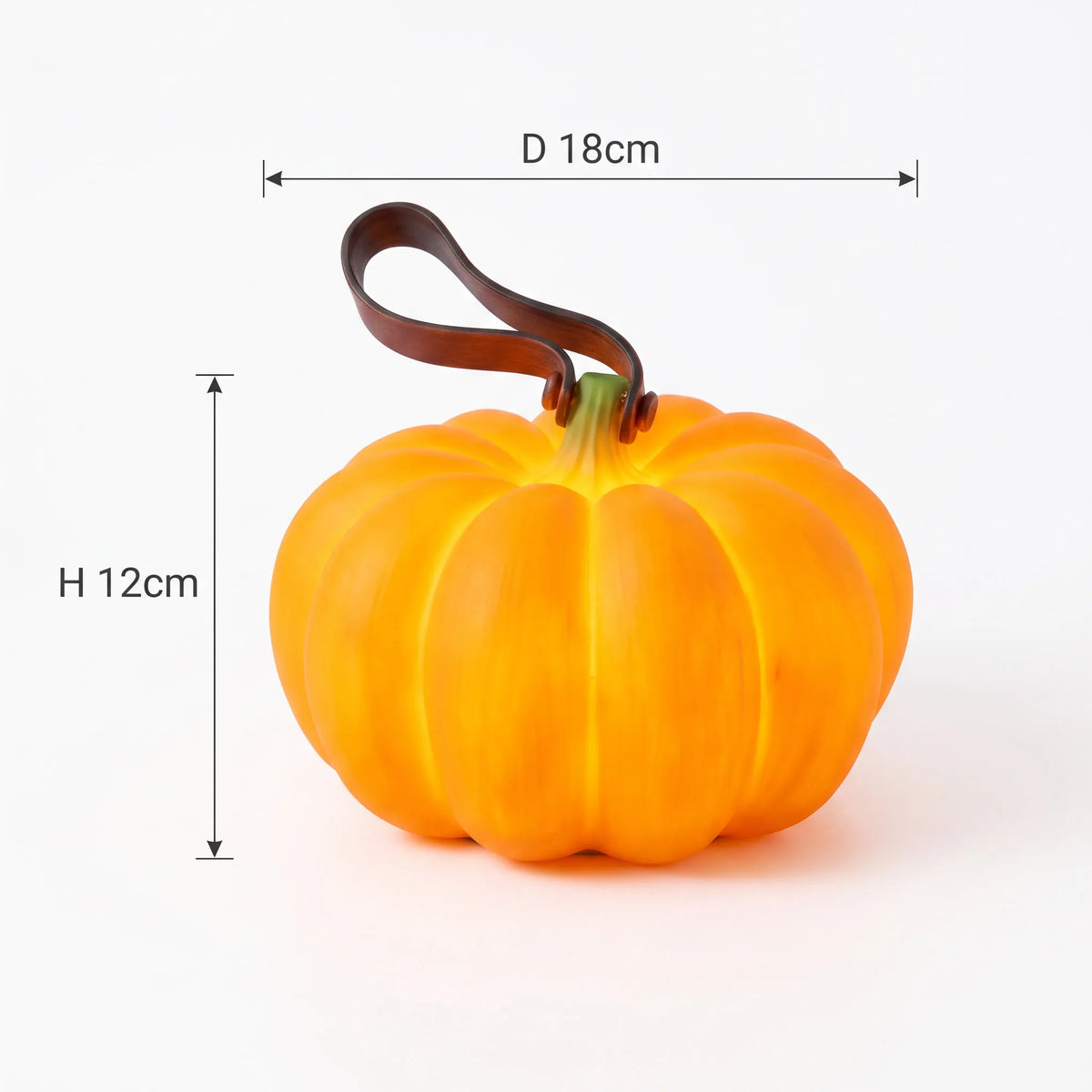 Pumpkin solar lampe