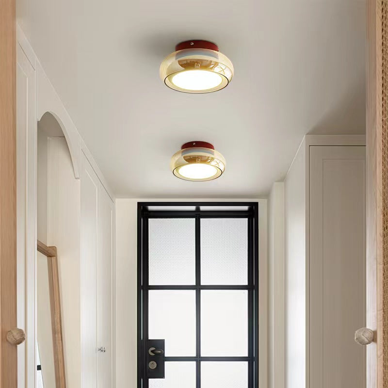 Retro glas loftlampe