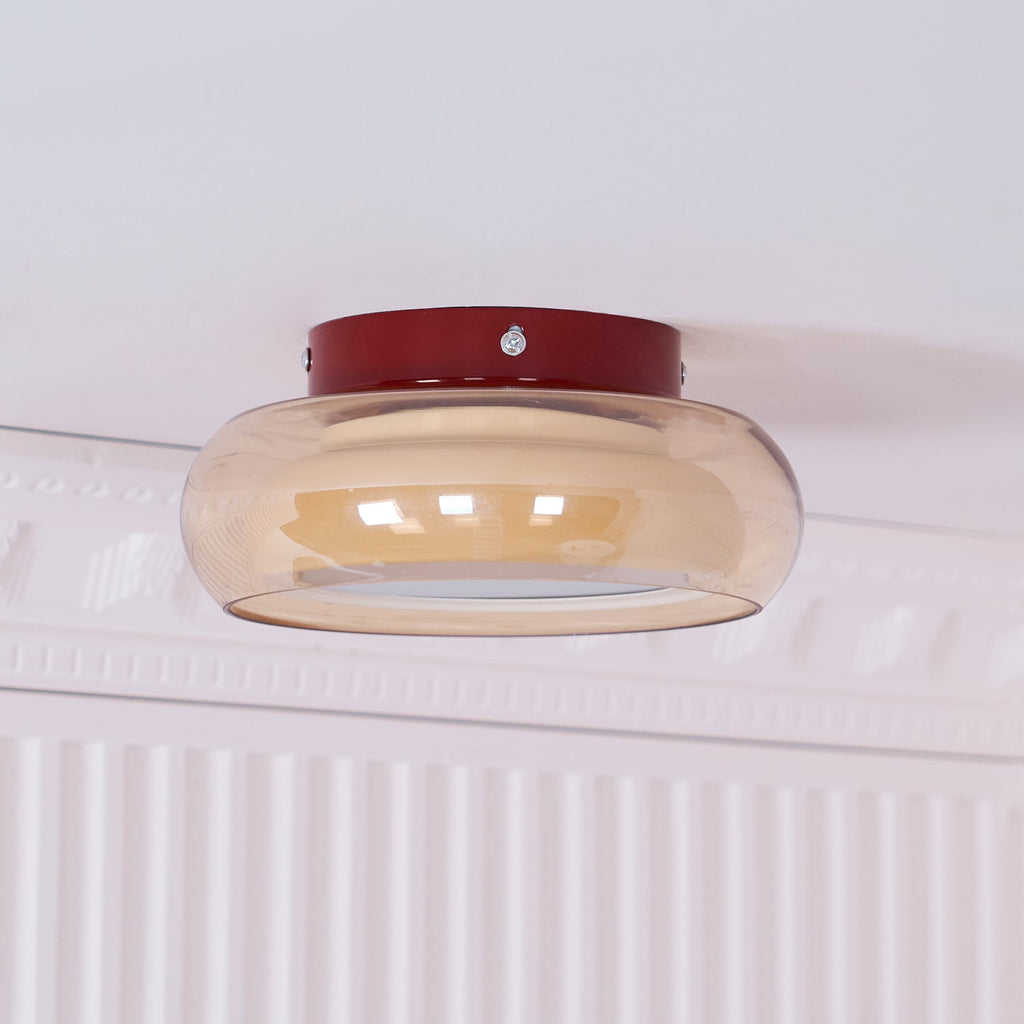 JUNE – Vintage Loftlampe Glas