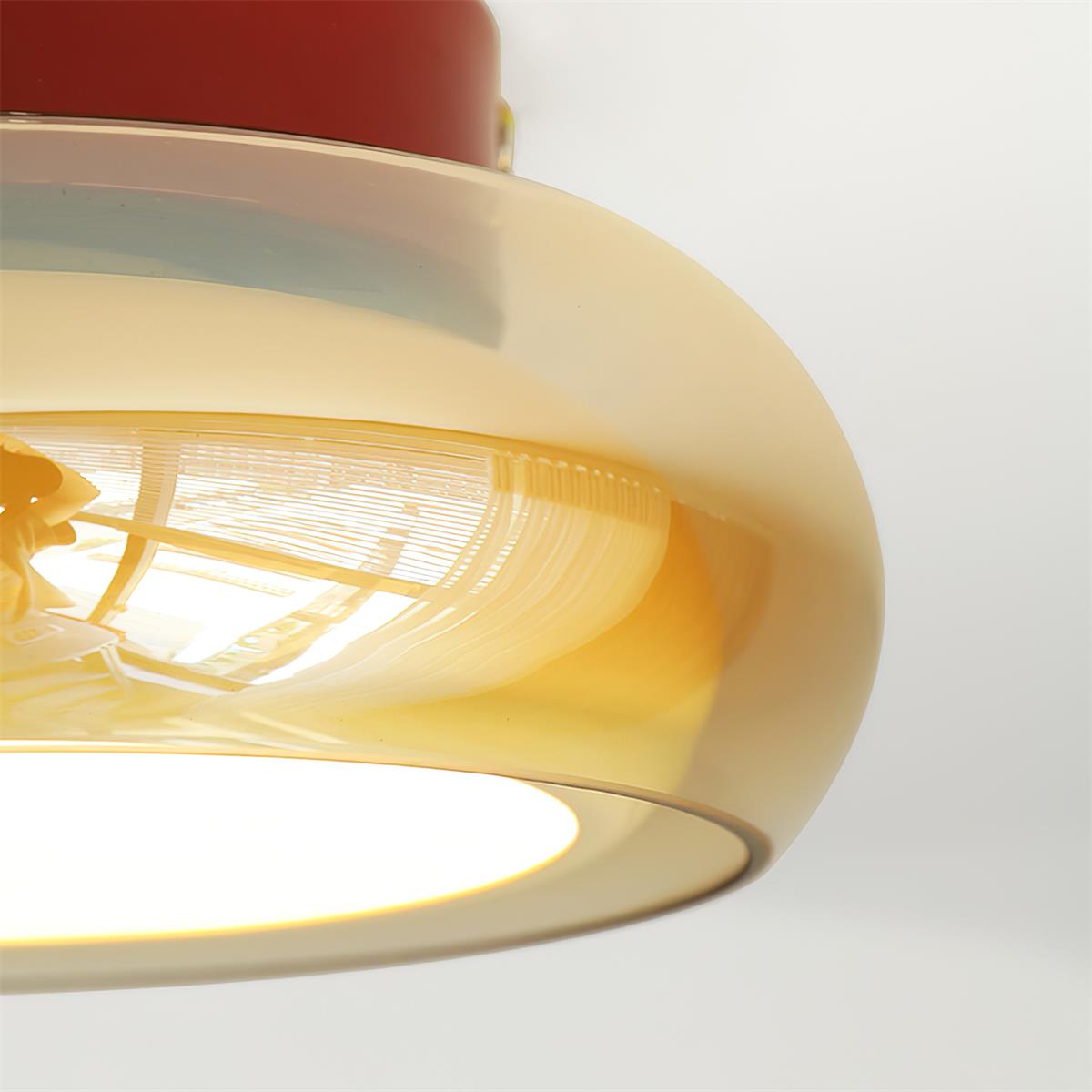JUNE – Vintage Loftlampe Glas