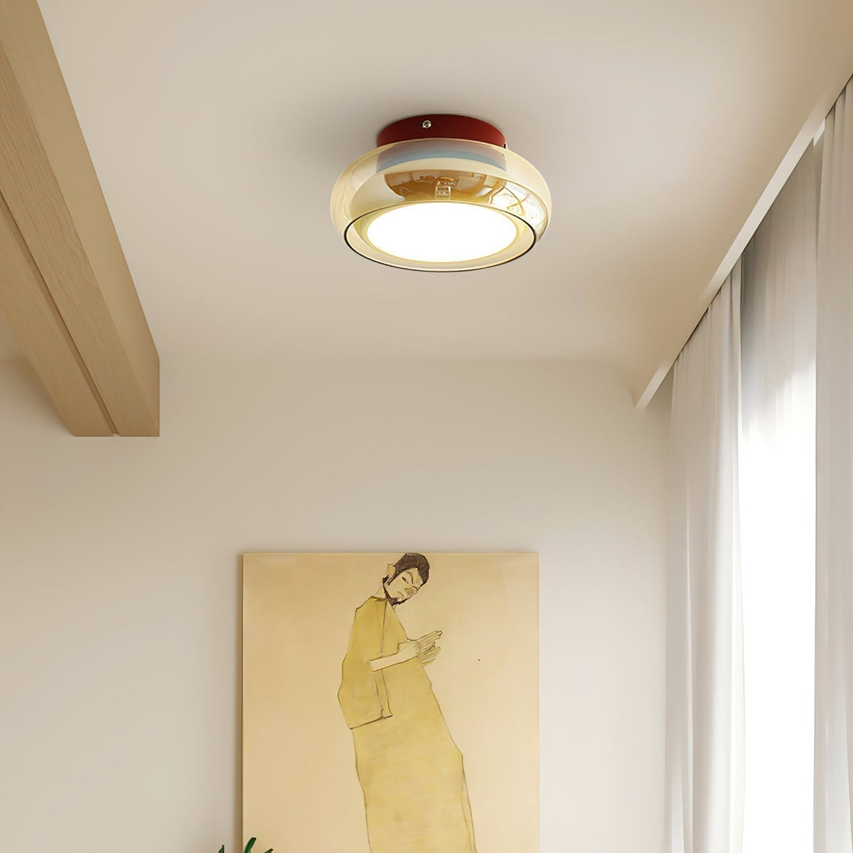 JUNE – Vintage Loftlampe Glas