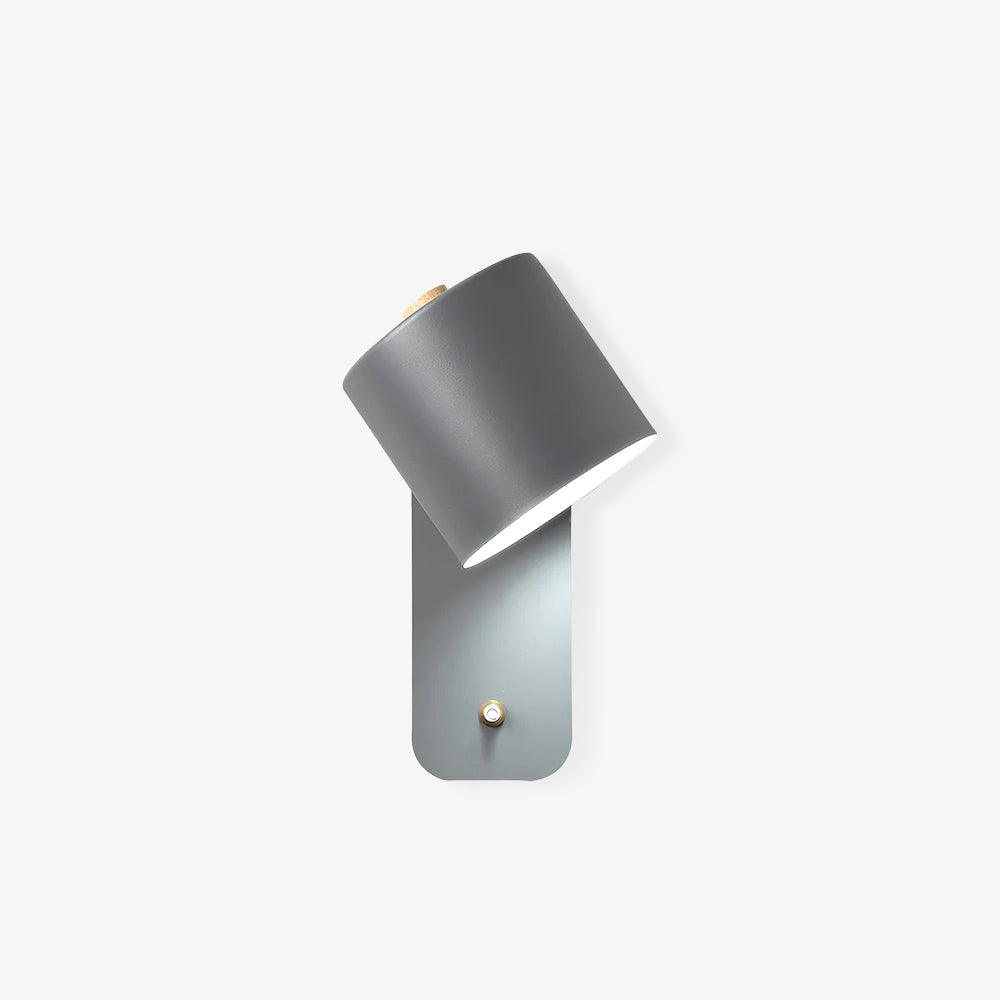 Drejbar cylinder væglampe