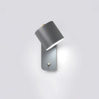 Drejbar cylinder væglampe