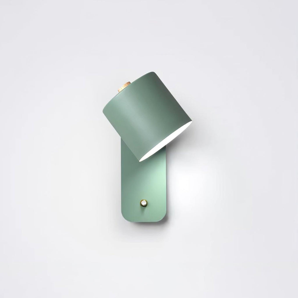 Drejbar cylinder væglampe