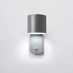 Drejbar cylinder væglampe
