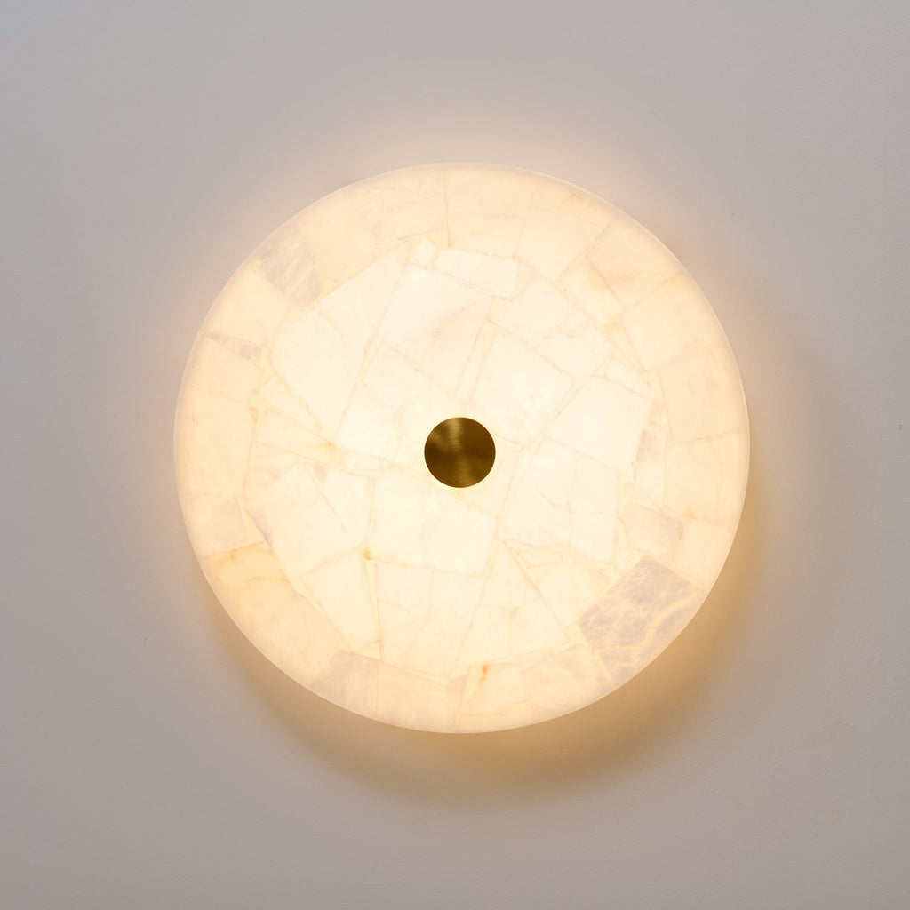 Alabast loftlampe