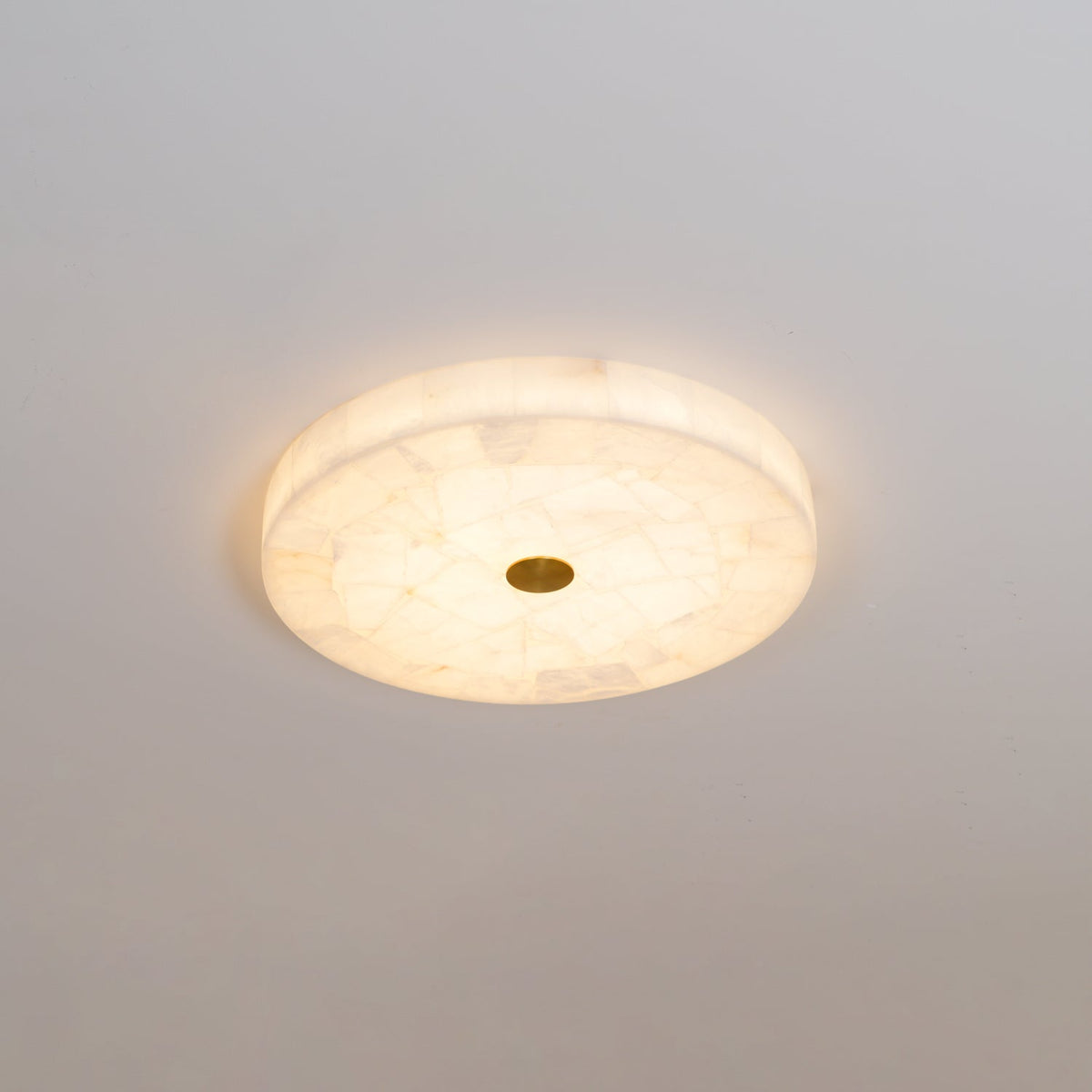 Alabast loftlampe