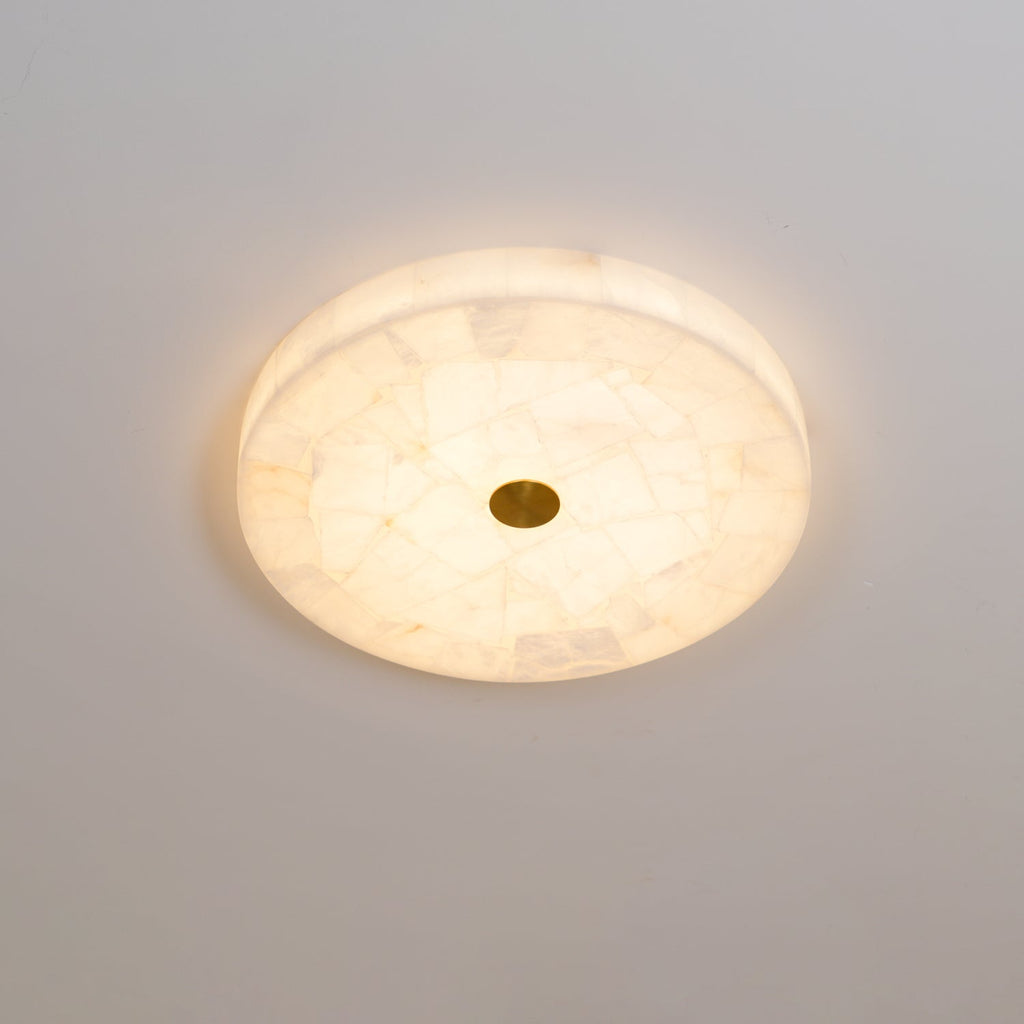 Alabast loftlampe