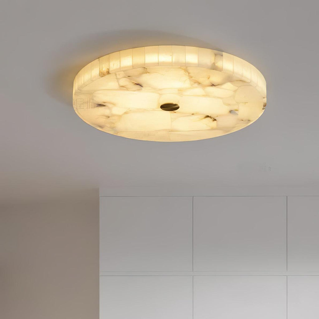 Alabast loftlampe
