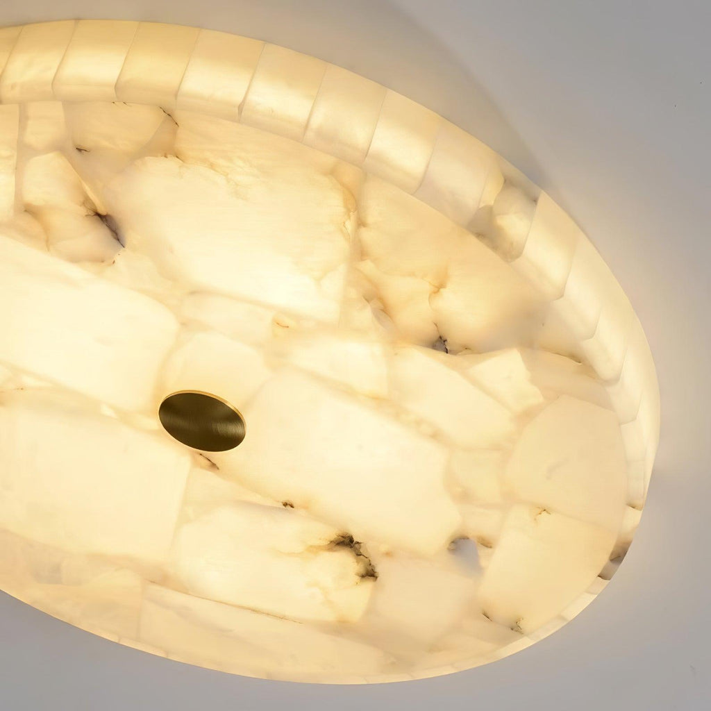 Alabast loftlampe