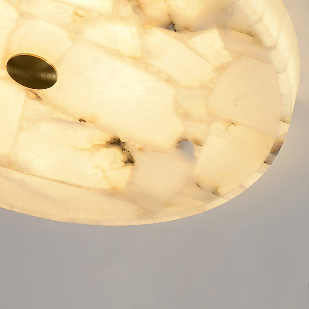 Alabast loftlampe