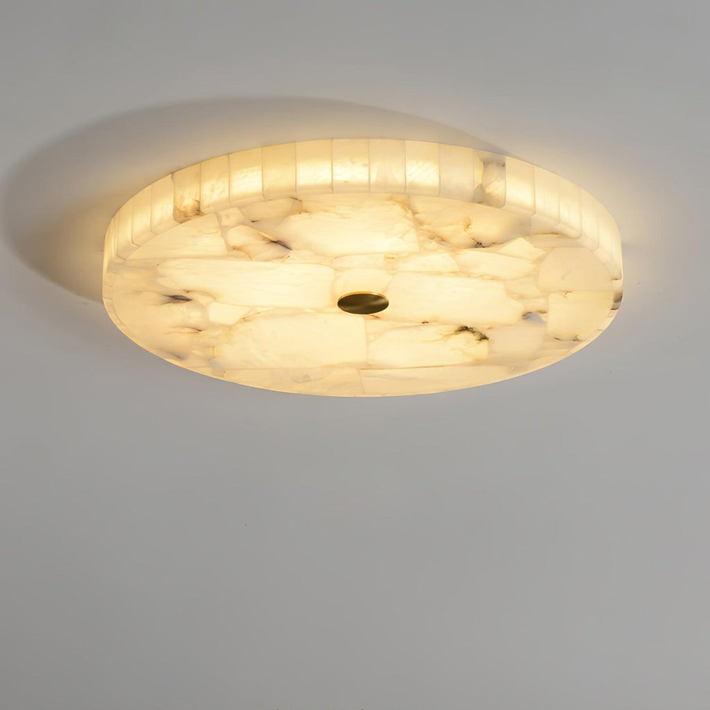 Alabast loftlampe