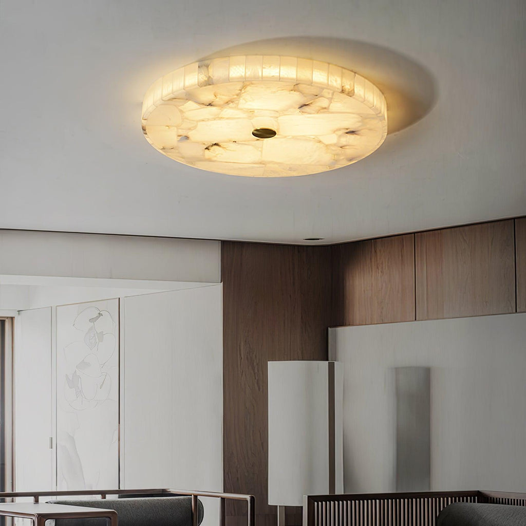 Alabast loftlampe